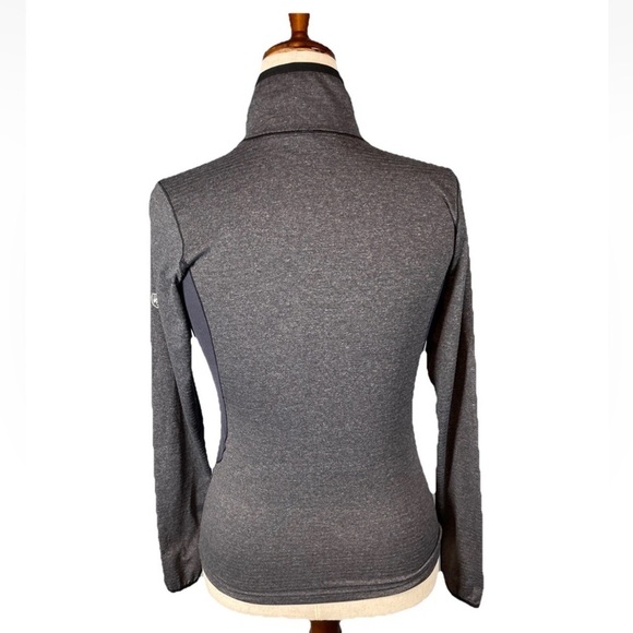 Kuhl Pullover Women’s Grey Mock Neck Long Sleeve 1/4 Zip Outdoors Size Small - Picture 5 of 7